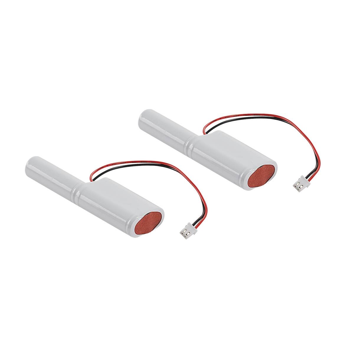 LA 240022 Akumulátor pro P-LIGHT, Ni-Cad 3,6 V, 1 000 mA, sada skládající se ze 2 ks - BIG WHITE (SLV)