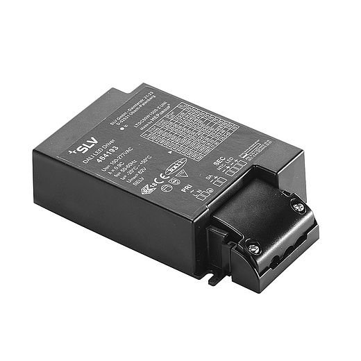 LA 464193 Ovladač LED, 50 W, 1 000 mA, vč. odlehčovacího profilu, DALI stmívatelný - BIG WHITE (SLV)