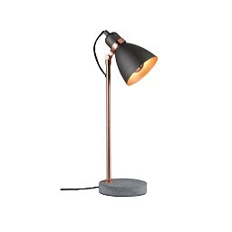 Obrázek pro produkt VÝPRODEJ VZORKU Stolní lampa Neordic Orm měď / beton - PAULMANN