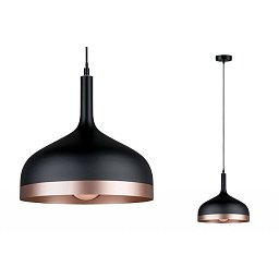 Obrázek pro produkt Závěsné svítidlo Neordic Embla černá / měď - PAULMANN