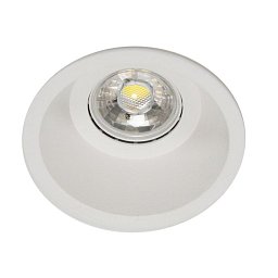 Obrázek pro produkt 501101RWWG   Zápustné svítidlo MOON bílé max.50W Ø85mm kulaté - KOHL-Lighting (starý kód: KHL K50110.W.GU)