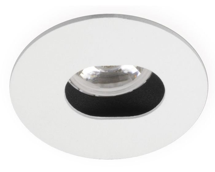 KHL K50131.01.RF.WH-WH.GU Zápustné svítidlo DASH bílé max.50W Ø80mm kulaté - KOHL-Lighting (starý kód: KHL K50131.W.GU)