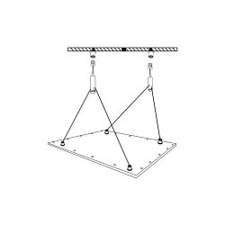 Obrázek pro produkt AC50510PN  Závěsná sada pro CHESS K50500 - KOHL-Lighting (starý kód: KHL KAC50500.PN)