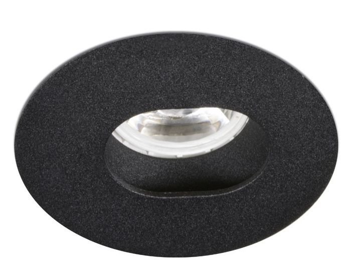 KHL K50131.01.RF.BK-BK.GU Zápustné svítidlo DASH černé max.50W Ø80mm kulaté - KOHL-Lighting (starý kód: KHL K50131.BK.GU)