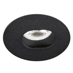 Obrázek pro produkt 501311RBBG   Zápustné svítidlo DASH černé max.50W Ø80mm kulaté - KOHL-Lighting (starý kód: KHL K50131.BK.GU)