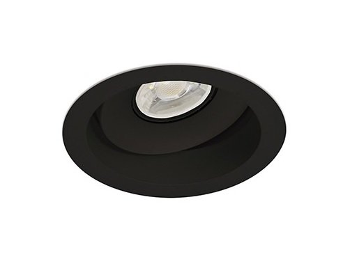 KHL K50111.01.RF.BK-BK.GU Zápustné svítidlo VENUS černé max.50W Ø92mm kulaté - KOHL-Lighting (starý kód: KHL K50111.BK.GU)