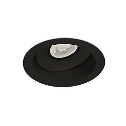Obrázek pro produkt 501111RBBG   Zápustné svítidlo VENUS černé max.50W Ø92mm kulaté - KOHL-Lighting (starý kód: KHL K50111.BK.GU)
