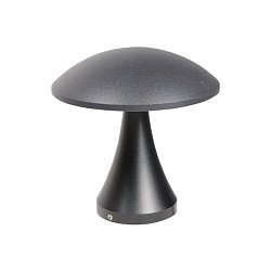 Obrázek pro produkt Sloupkové svítidlo BOLETUS černé LED 6,30W 3000K Ø110mm - KOHL-Lighting
