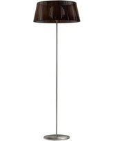 Levně MO 0480TE08NOIN Stojací lampa RIBBON TE matná nikl / černá E27 105W - MOROSINI