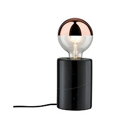 Obrázek pro produkt Stolní lampa Neordic Nordin černá / mramor - PAULMANN