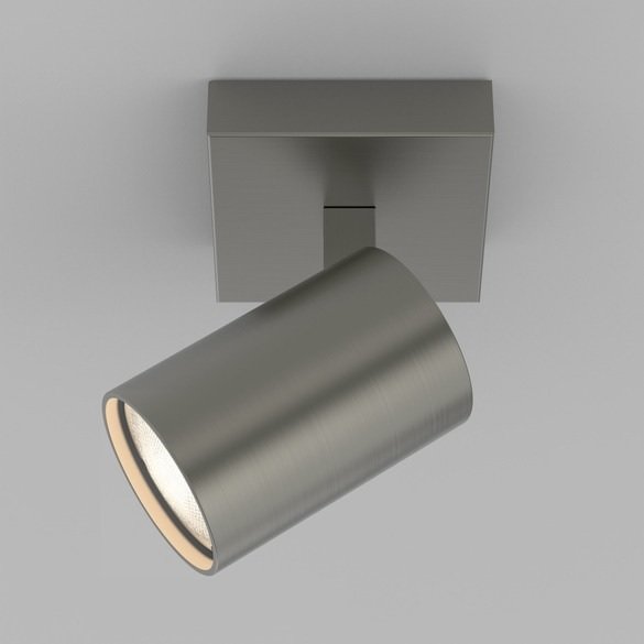 Levně AST 1286015 Nástěnné / stropní svítidlo Ascoli single GU10 50W matný nikl (starý kód: AST 7955) - ASTRO Lighting