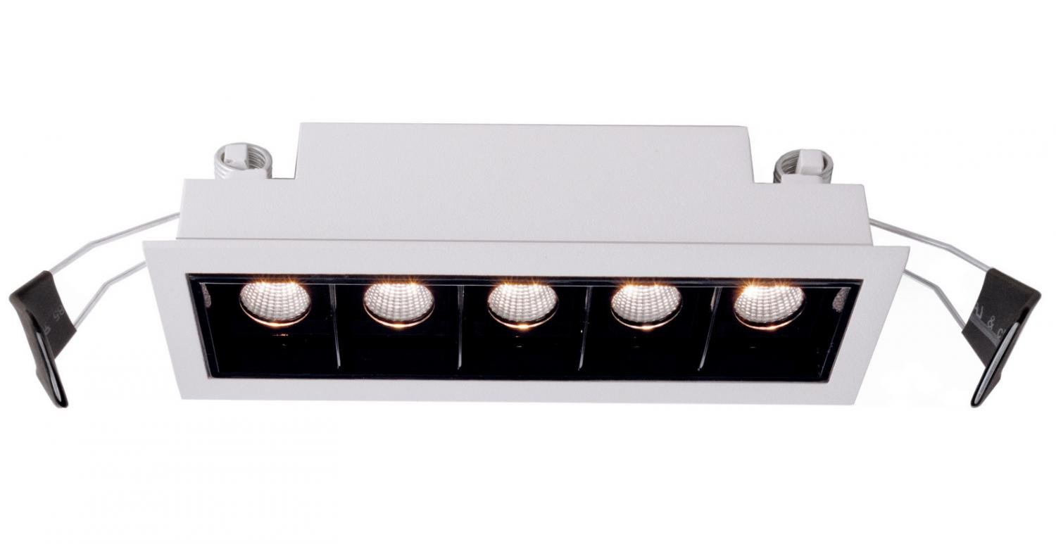 IMPR 565250 Zápustné svítidlo Ceti 5 bílá 10W LED 2900K 640lm - LIGHT IMPRESSIONS