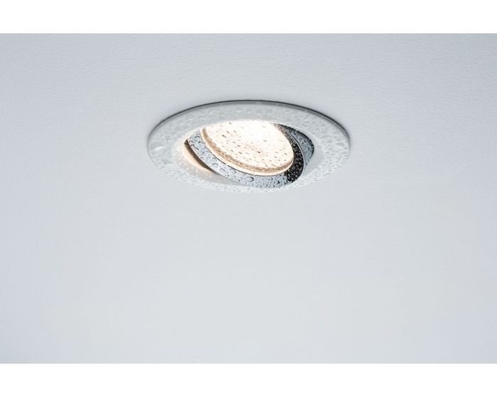 P 93663 Zápustné svítidlo Nova IP65 kulaté max. 35W bílá / chrom 1ks výklopné - PAULMANN (obrázek 5)