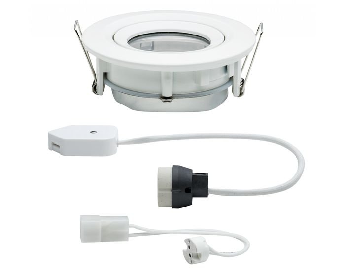 P 93661 Zápustné svítidlo Nova IP65 kulaté max. 35W bílá 1ks výklopné - PAULMANN (obrázek 3)