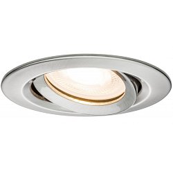 Obrázek pro produkt Zápustné svítidlo LED Nova IP65 kulaté 7W GU10 železo 1ks výklopné - PAULMANN