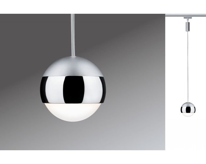 P 95457 URail LED závěsné svítidlo Capsule II 6W chrom matný stmívatelné - PAULMANN (obrázek 6)