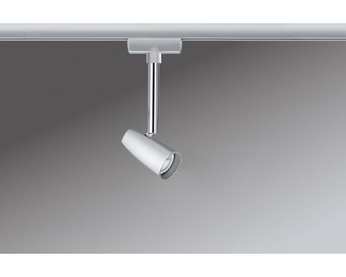 P 95461 URail spotové svítidlo Barelli chrom matný bez zdroje, max. 10W GU10 - PAULMANN
