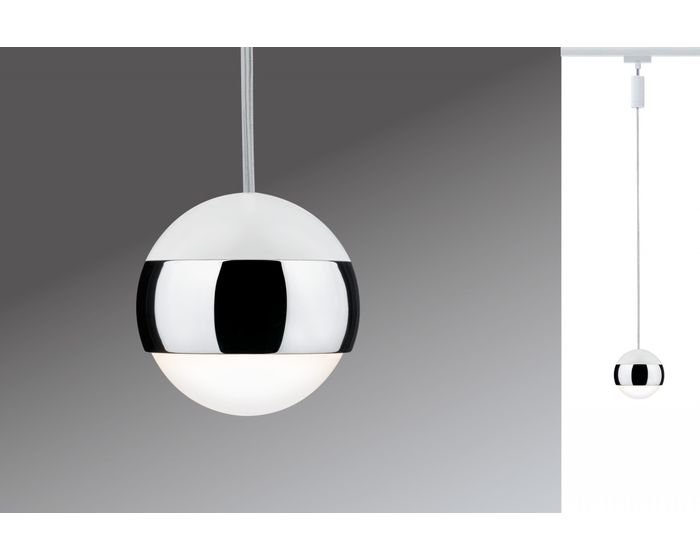 P 95458 URail LED závěsné svítidlo Capsule II 6W bílá stmívatelné - PAULMANN