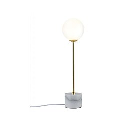 Obrázek pro produkt Stolní lampa Neordic Moa mramor bílá / zlatá matná - PAULMANN