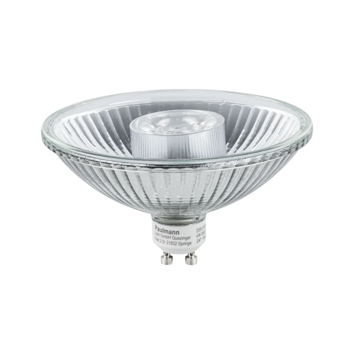 P 28514 LED reflektorová žárovka QPAR111 4W GU10 24° teplá bílá - PAULMANN