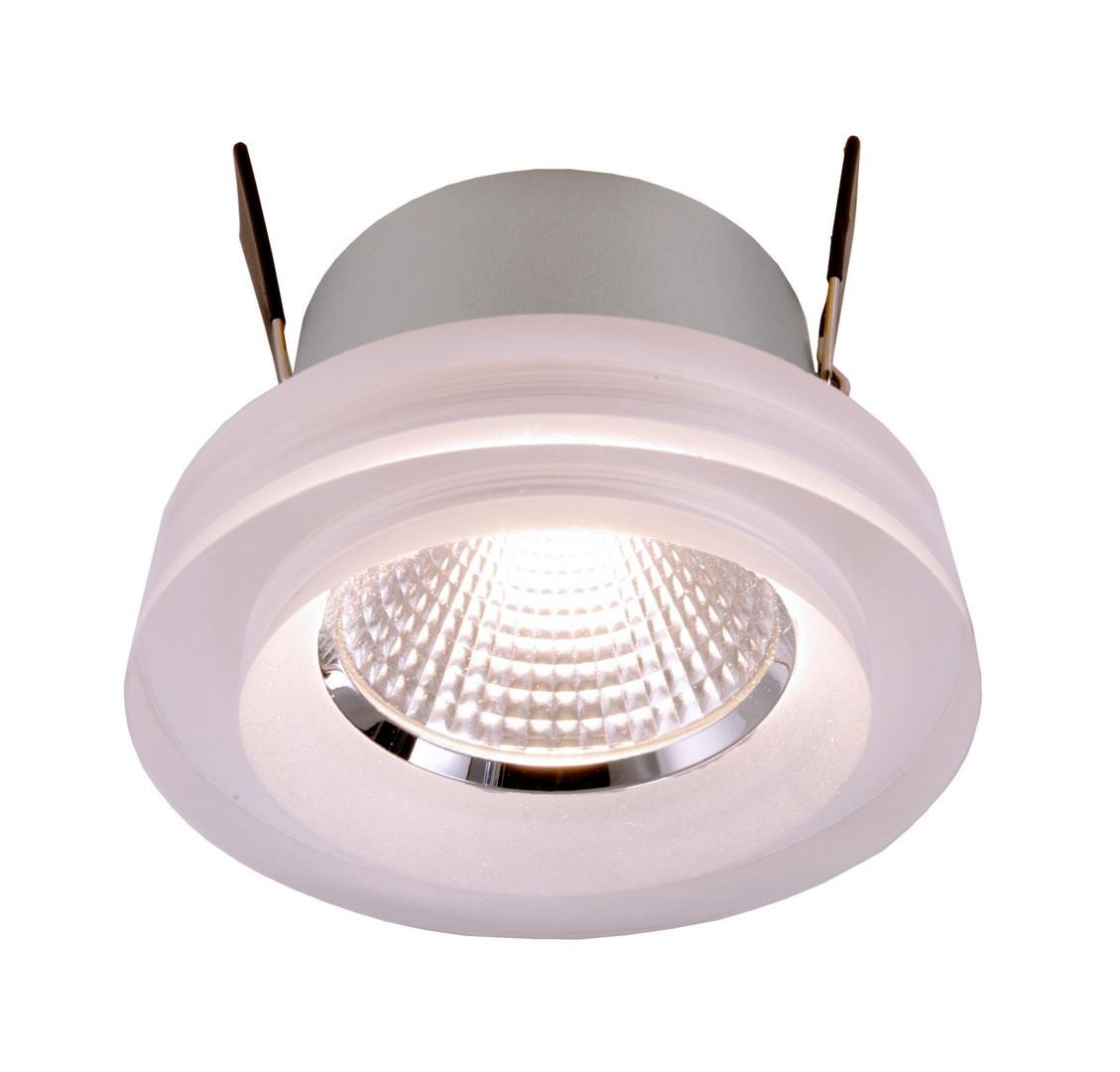 Zápustné svítidlo COB 68 akrylát čirý/satin LED 8W 2400-6500K 590lm - LIGHT IMPRESSIONS Obrázek produktu Zápustné svítidlo COB 68 akrylát čirý/satin LED 8W 2400-6500K 590lm - LIGHT IMPRESSIONS