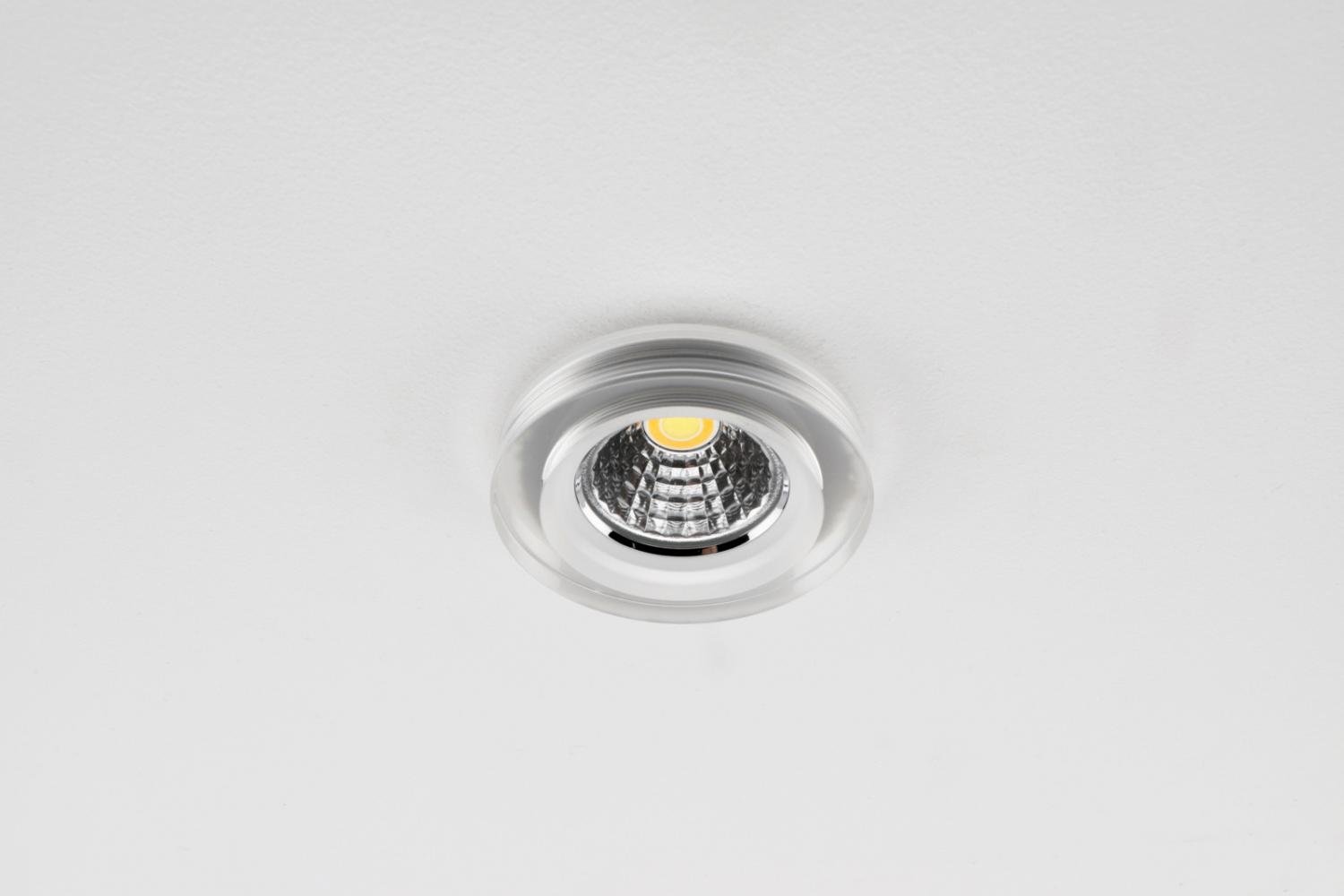 Obrázek produktu Zápustné svítidlo COB 68 akrylát čirý/satin LED 8W 2400-6500K 590lm - LIGHT IMPRESSIONS 5 Obrázek produktu Zápustné svítidlo COB 68 akrylát čirý/satin LED 8W 2400-6500K 590lm - LIGHT IMPRESSIONS 5