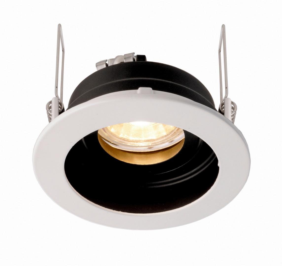 Zápustné svítidlo Enif černá/bílá GU5,3 max. 35W 12V - LIGHT IMPRESSIONS Obrázek produktu Zápustné svítidlo Enif černá/bílá GU5,3 max. 35W 12V - LIGHT IMPRESSIONS