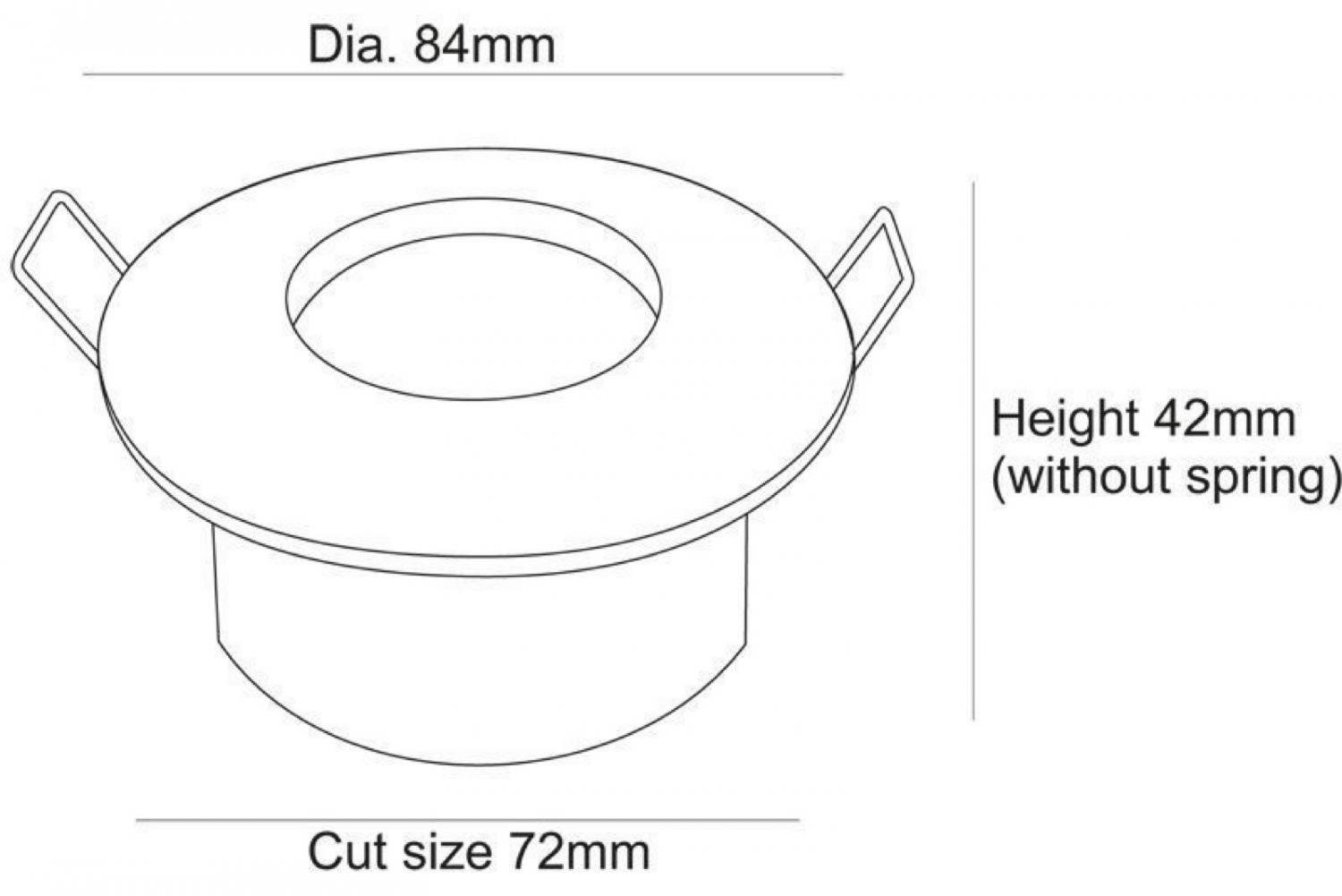 Obrázek produktu Zápustné svítidlo bílé GU5,3 35W 12V - LIGHT IMPRESSIONS 4 Obrázek produktu Zápustné svítidlo bílé GU5,3 35W 12V - LIGHT IMPRESSIONS 4