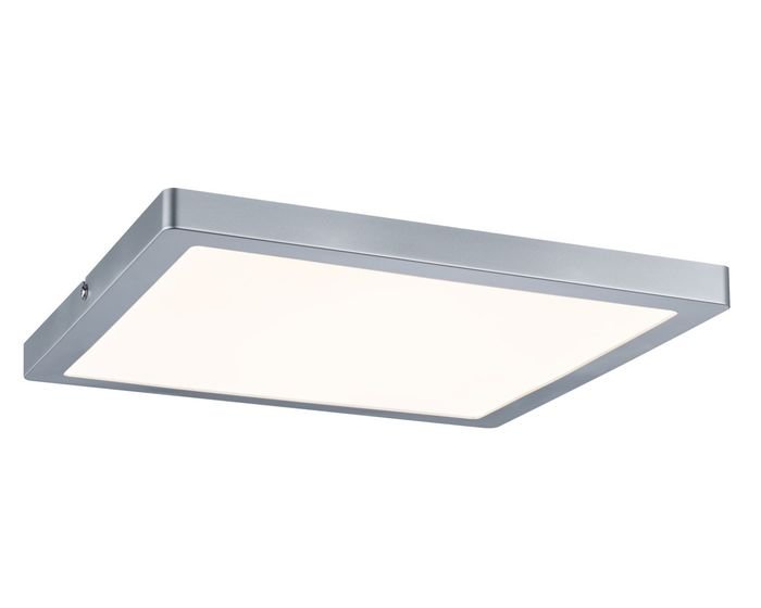 P 70867 Atria LED panel hranatý 24W matný chrom stmívatelný - PAULMANN