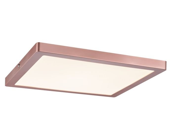P 70873 - Atria LED panel hranatý 24W růžovozlatá stmívatelný - PAULMANN
