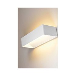 Obrázek pro produkt Nástěnné svítidlo SASHA bílé LED 15W 3000K 350X100mm hranaté - KOHL-Lighting (starý kód: KHL K50712.W.3K)