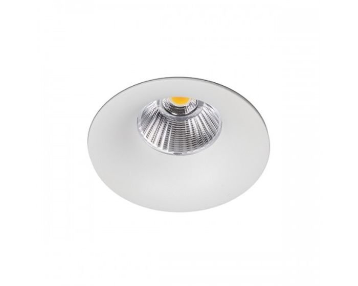 KHL K50150.02.RF.WH-WH.38.ST.8.40 Zápustné svítidlo LUXO bílé LED 12W 4000K 100mm 1130lm kulaté - KOHL-Lighting (starý kód: KHL K50151.W.4K)