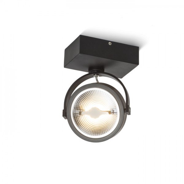 Levně RED R12333 KELLY LED I nástěnná černá 230V LED 12W 24° 3000K - RED - DESIGN RENDL