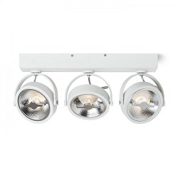 Obrázek pro produkt KELLY LED III nástěnná bílá 230V LED 3x12W 24° 3000K - RED - DESIGN RENDL