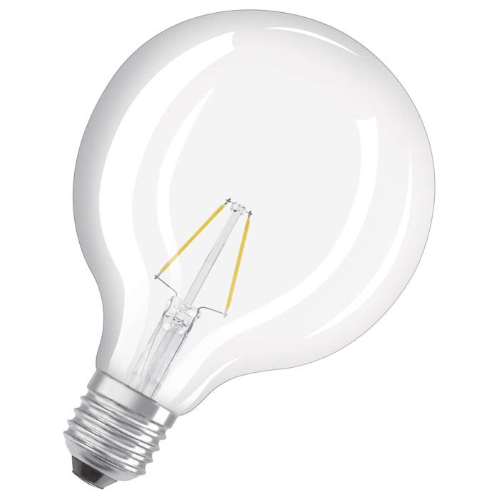 RED G12244 OSRAM Retrofit Globe 125 čirá 230V E27 LED EQ25 2700K - DESIGN - RENDL (obrázek 3)