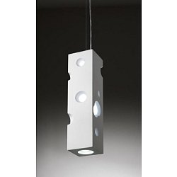 Obrázek pro produkt Závěsné sádrové svítidlo Bubble LED 5,8W 230V + LED 12V MR16 3000K - ECO-DESIGN
 - ECO DESIGN