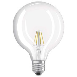 Obrázek pro produkt OSRAM NESTMÍVATELNÁ Retrofit Globe 125 čirá 230V E27 LED EQ60 2700K - DESIGN - RENDL