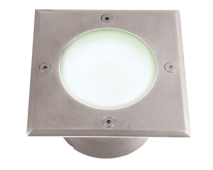 Levně PANIT EST356 Venkovní svítidlo OBLO MICRO ocel čtvercová 230V GX53 7W IP67 - PAN INTERN.
