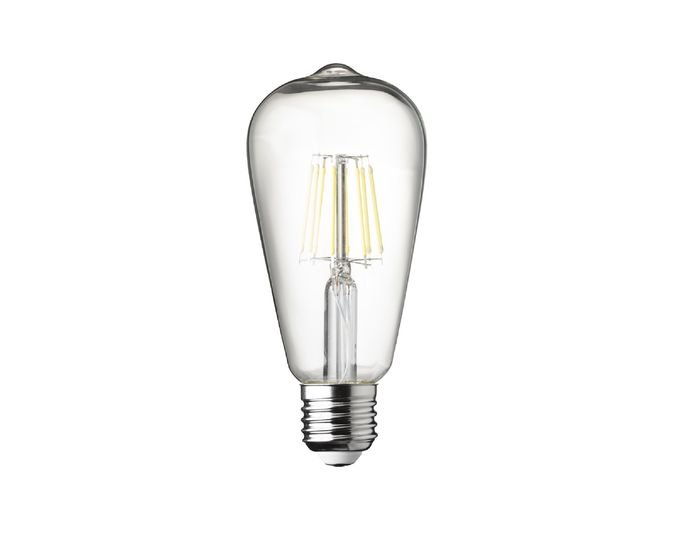 WO 5145 LED žárovka St64 E27 stmívatelná 7W 800lm 2700K čirá - WOFI