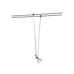 Obrázek pro produkt TELESKOP Svítidlo pro 12V lankový systém TENSEO QR-C51 černé Š/V/H 45/21–52/1 - BIG WHITE (SLV)
