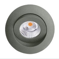 SLC 3234456 Zápustné svítidlo Allround Gyro 10W antracit 3000K 530lm 230V - TLG