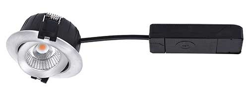 SLC 3234443 Zápustné svítidlo Allround Gyro 10W černé 2700K 520lm 230V - TLG (obrázek 2)