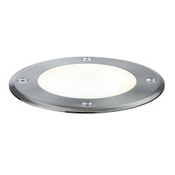 Obrázek pro produkt Plug&Shine zemní zápustné svítidlo IP67 3000K 38° 6W 24V stříbrná výklopné - PAULMANN