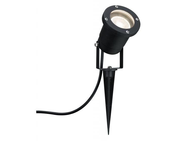 P 98896 Outdoor LED svítidlo - zápich do země IP44 3,5W GU10 černá - PAULMANN