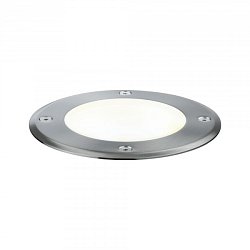Obrázek pro produkt Plug&Shine zemní zápustné svítidlo IP67 3000K 20° 6W 24V stříbrná výklopné - PAULMANN