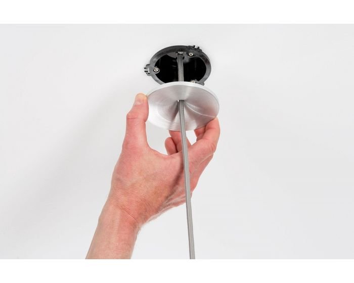 P 92496 Zápustný adaptér pro závěsná svítidla bílý, průměr montážního otvoru 68mm - PAULMANN (obrázek 4)