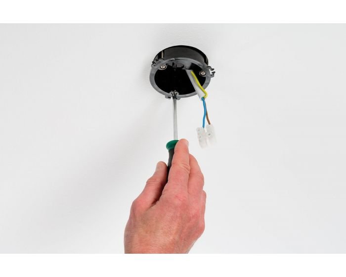 P 92496 Zápustný adaptér pro závěsná svítidla bílý, průměr montážního otvoru 68mm - PAULMANN (obrázek 7)