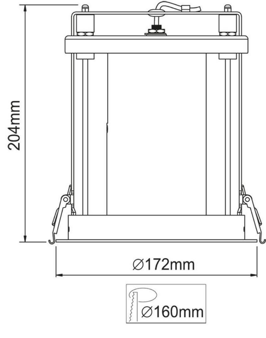 Obrázek produktu Vestavné svítidlo Luna 30 4000K - LIGHT IMPRESSIONS 4 Obrázek produktu Vestavné svítidlo Luna 30 4000K - LIGHT IMPRESSIONS 4