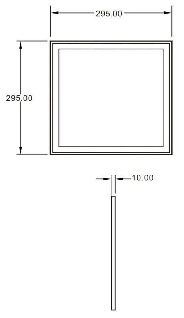 IMPR 565221 Vestavné svítidlo LED Panel 4K SMALL - DEKOLIGHT (obrázek 5)