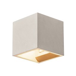 Obrázek pro produkt SOLID CUBE nástěnné světlo QT14 šedé max. 25W - BIG WHITE (SLV)